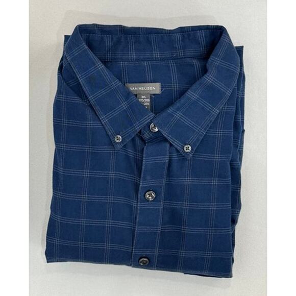 Van Heusen Men's 3XL Button-Down Long Sleeve Shirt - Picture 1 of 10